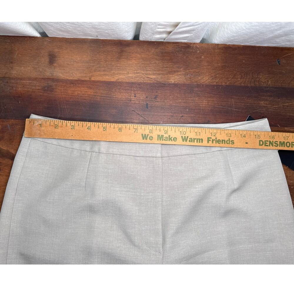 New With Tags Women's Le Suit Two Piece Pant Suit Set Size 6 Color: Summer Straw - Picture 13 of 14
